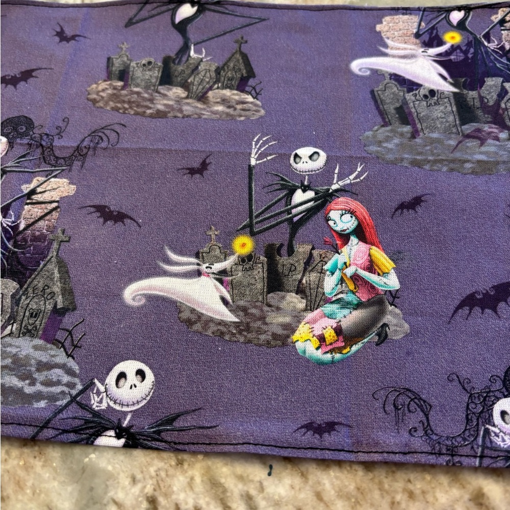 Purple Halloween Table Runner